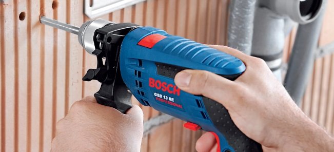 Bosch GSB 13 RE Kit Reversible Professional Impact Drill specification sheet