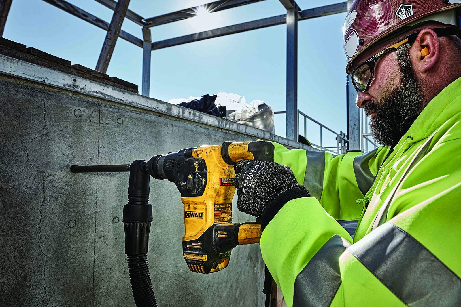 Dewalt 3kg SDS Plus Rotary Hammer 03 mode OGD-D25333K-B5 - Image 3