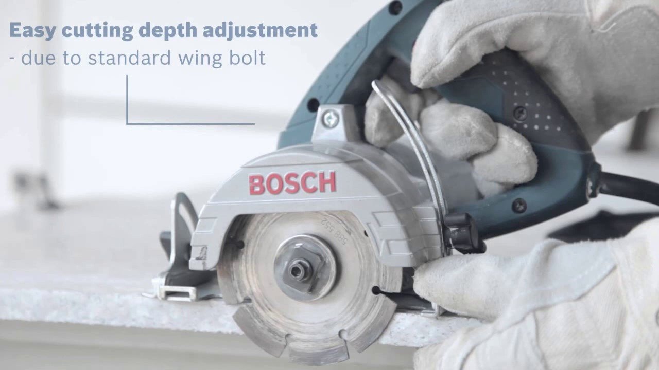 Bosch Marble Cutter GDC 120 4`` - Image 3
