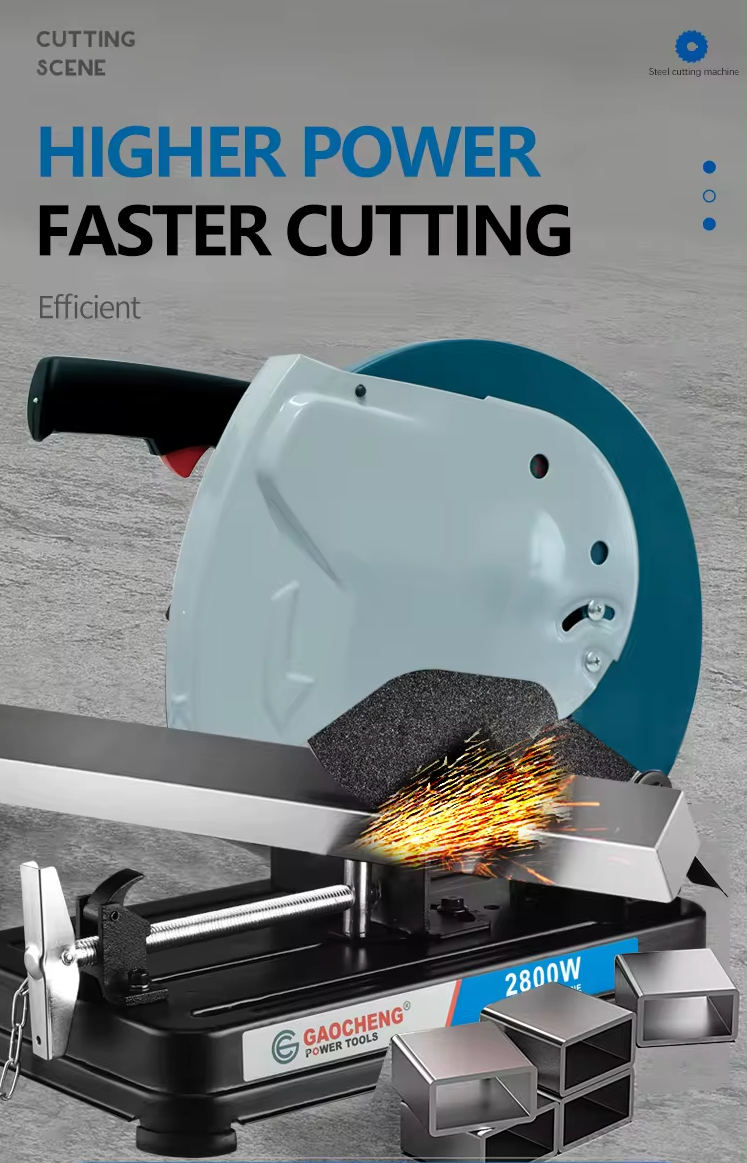 355MM CUT-OFF MACHINE GC-LG355G 2800W GAOCHENG - Image 2