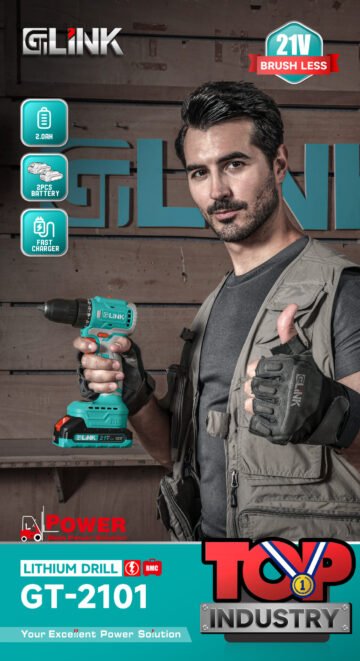 CORDLESS DRILL 21V 10MM GT-2101 GT-LINK