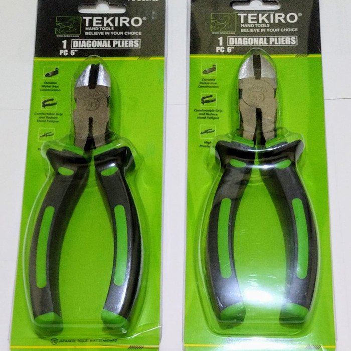 Diagonal Plier 8`` Tekiro DGO 763 Cutting Plier specification sheet