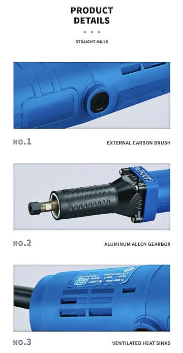 PROFESSIONAL INDUSTRIAL DIE GRINDER GC-DG025 GAOCHENG