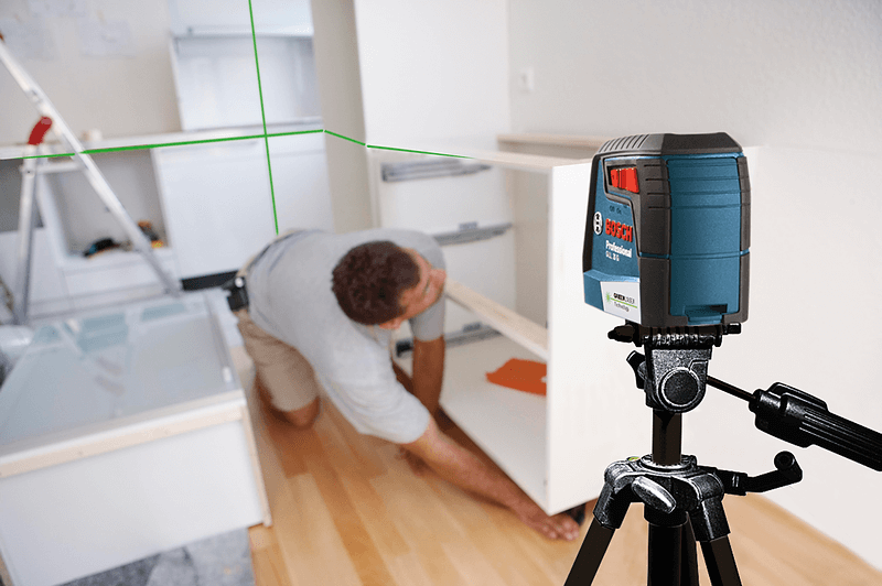 Bosch Laser Cross Line Level GLL 30 G Green - Image 3