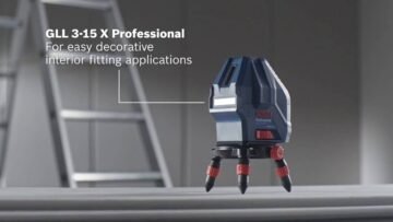 Bosch Laser Level GLL 3-15X Red 3 Lines