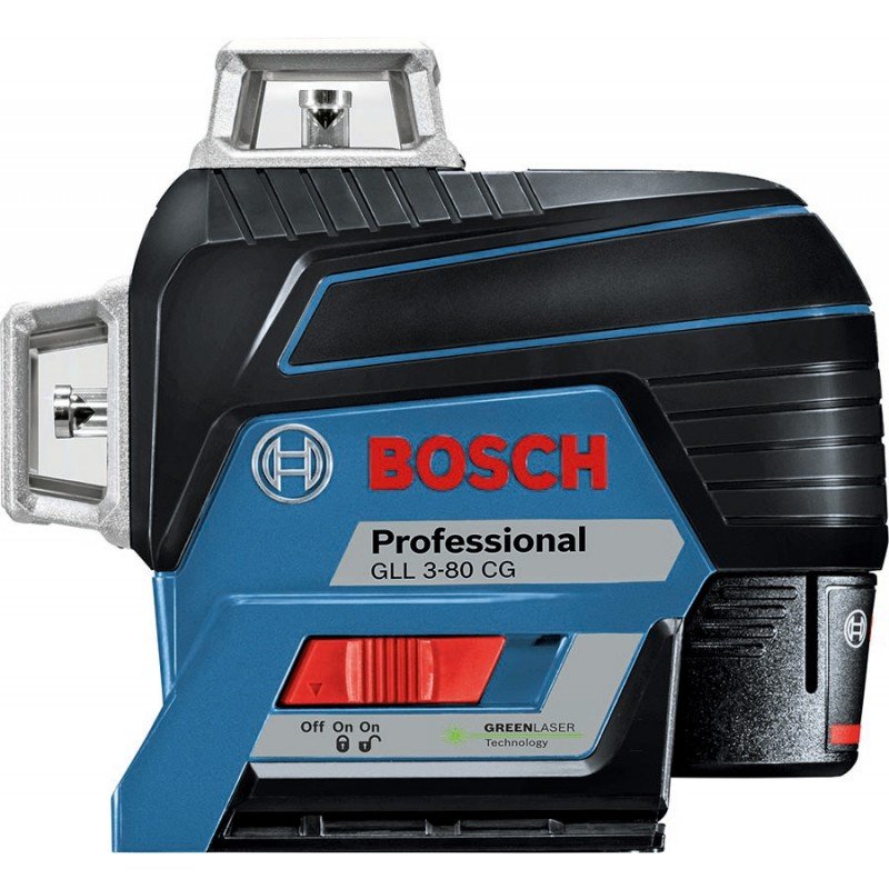 Bosch Laser Level GLL 3-80CG 3 x 360° Bold Green Lines - Image 3
