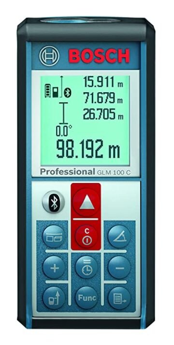 Bosch Laser Distance Measurer GLM 100 C