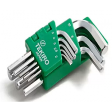 Hex Key Set Short 8Pcs SS 1202 Tekiro Allen Key