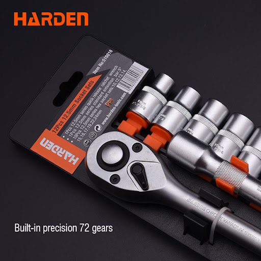 12Pcs 1/2" Sockets Set 510016 Harden - Image 2