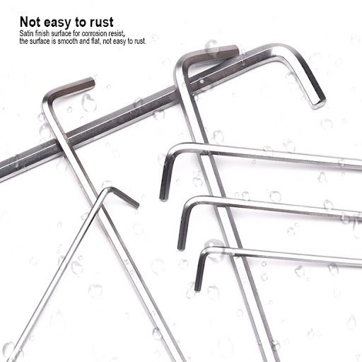 13Pcs Inch Long Hex Key Wrench 540613 Harden specification sheet
