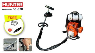 BRUSH CUTTER BACK PACK WITH 2 BLADES & SPOOL HUNTER