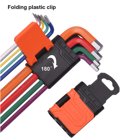 HEX KEY SET 9PCS INSULATED BALL LONG 540615 HARDEN - Image 3
