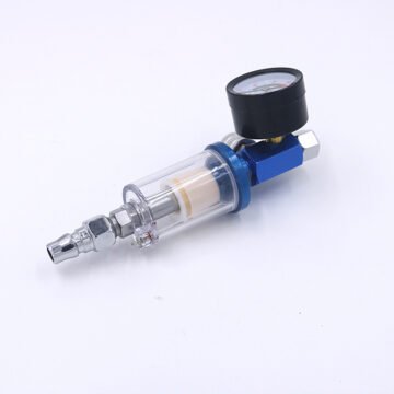 AIR HOSE FILTER WITH GUAGE