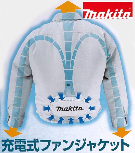 Air Jacket Makita DFJ201ZS - Image 5