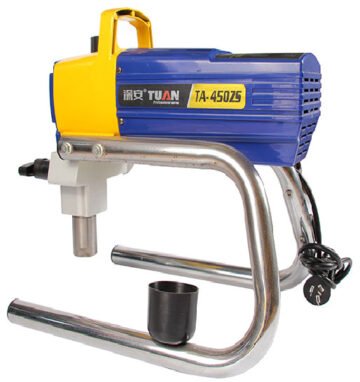 INDUSTRIAL AIRLESS PAINT SPRAYER TA4500 – WALL PAINT, ROOF PAINT, GLOSS PAINT, OIL PAINT, ANTI-CORROSIVE COATINGS