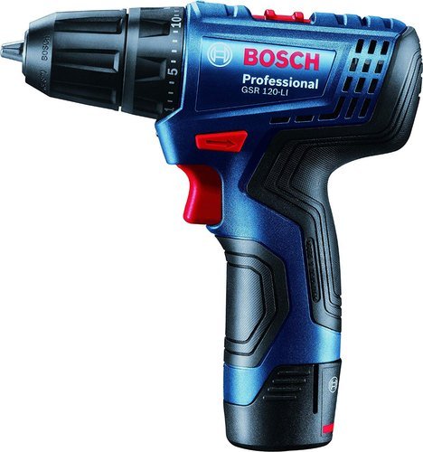Cordless Drill 12V Bosch GSR 120LI 10MM Rechargeable Drill & Screw Driver