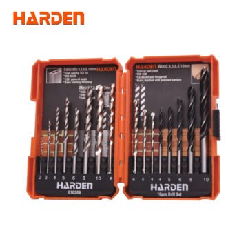 16Pcs Drill Set 610289 Harden