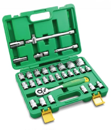 Box Socket Set 32 Pcs Tekiro 6PT 8-32mm SE 0618 Japanese Technology