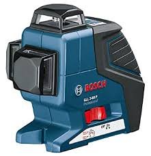 Bosch Laser Level GLL 3-80P Red Crossline Laser Level