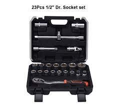 BOX SOCKET SET 1/2`` 23PCS 510423 HARDEN