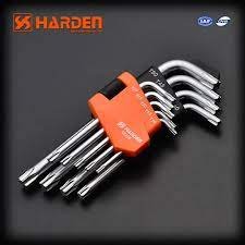 9Pcs Medium Torx Key Wrench 540601 Harden