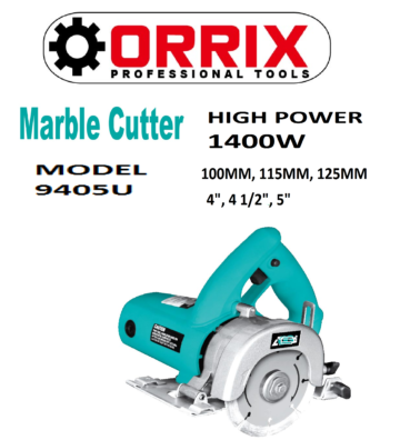 ELECTRIC MARBLE CUTTER ORRIX 9405U 115MM 4“ – 5“