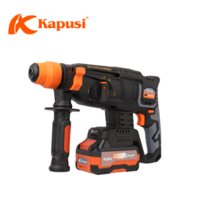 CORDLESS ROTARY HAMMER LI-ON 3-MODE 2X BATTERIES CHARGER K-6870 KAPUSI