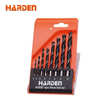 8Pcs Wood Drill Set 610287 Harden