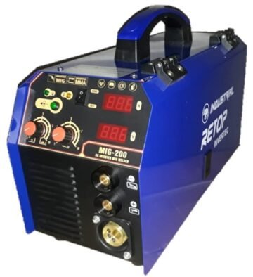 MIG & ARC Welding 5kg co2 / Argon & Gasless MIG 200 (2 in 1) 4mm