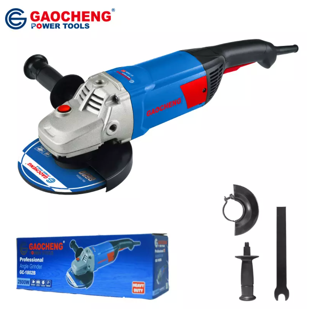 ANGLE GRINDER GC-1802B 180MM 2800W GAOCHENG specification sheet