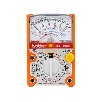Brother Analog Multimeter HD-390C specification sheet