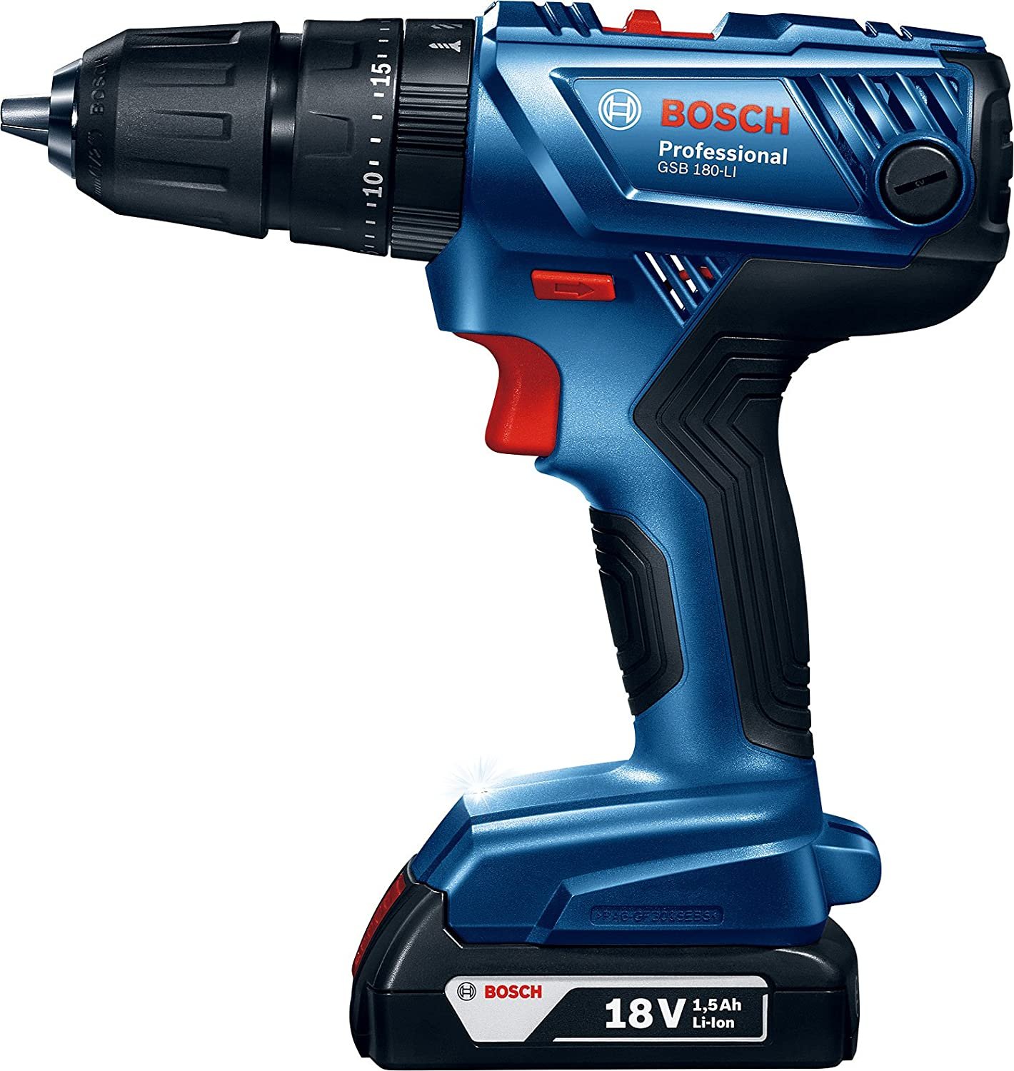 Cordless Hammer Drill Bosch 18V GSB 180 LI specification sheet