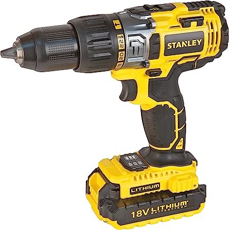 CORDLESS HAMMER DRILL STANLEY STDC18LHBK-B5 PT-18V LI-ION specification sheet