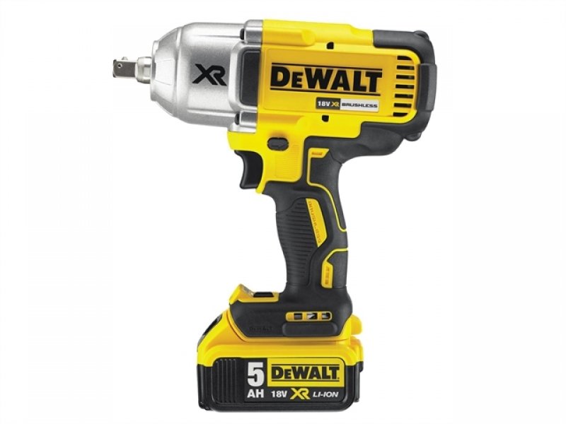 Dewalt Impact Wrench 18V 5Ah Brush Less OGD-DCF899P2-GB specification sheet