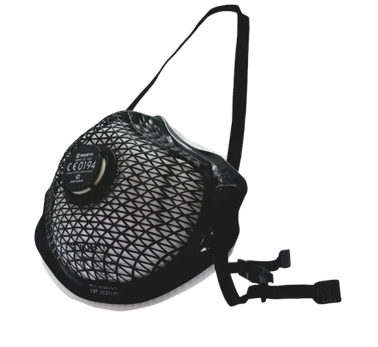 DUST MASK RESPIRATOR RE-FLEX FMP2 WITH VALVE WURTH specification sheet
