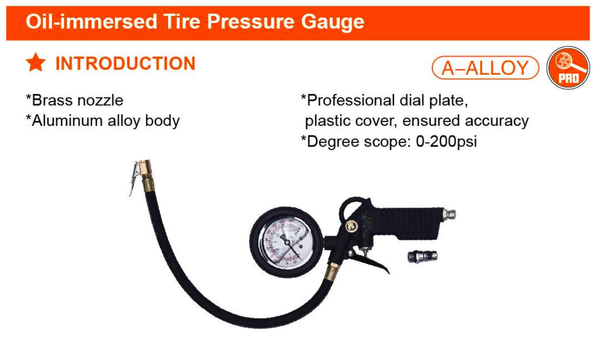 Gun Type Compressed Aie Meter 670506 Harden specification sheet