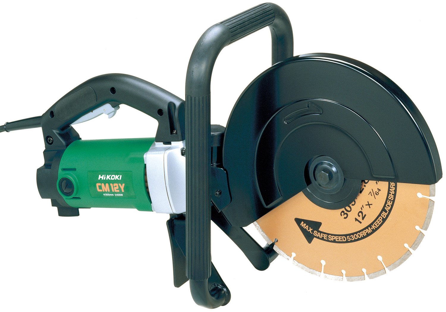 CONCRETE CUTTER ASPHALT CUTTER HITACHI 12`` CM12Y specification sheet