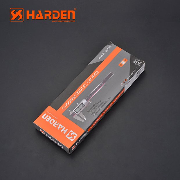Professional Steel Digital Caliper 150mm 580821 Harden specification sheet