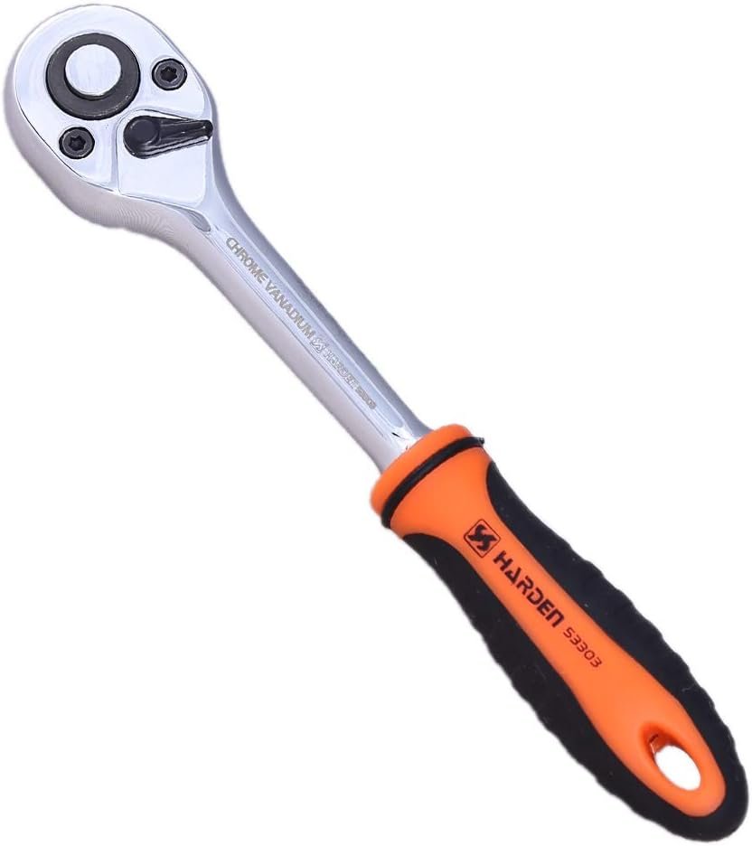 RATCHET WRENCH 1/2" 535503 HARDEN specification sheet