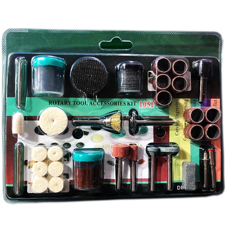 Rotary Tool Accessories Kit specification sheet