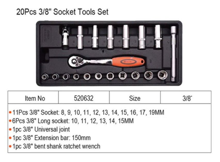 TOOL CABINET SET 7 DRAWERS WITH BRAKE 520605 HARDEN specification sheet
