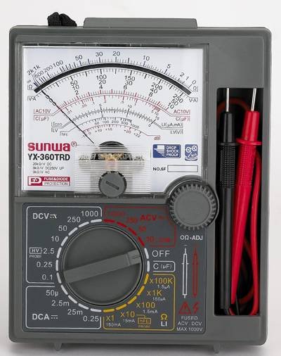 YX-360TRD Multimeter – Samwa specification sheet
