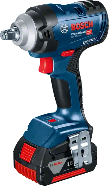 Bosch GDS 18V-400 Professional Cordless Impact Wrench 1/2 Inch 18V